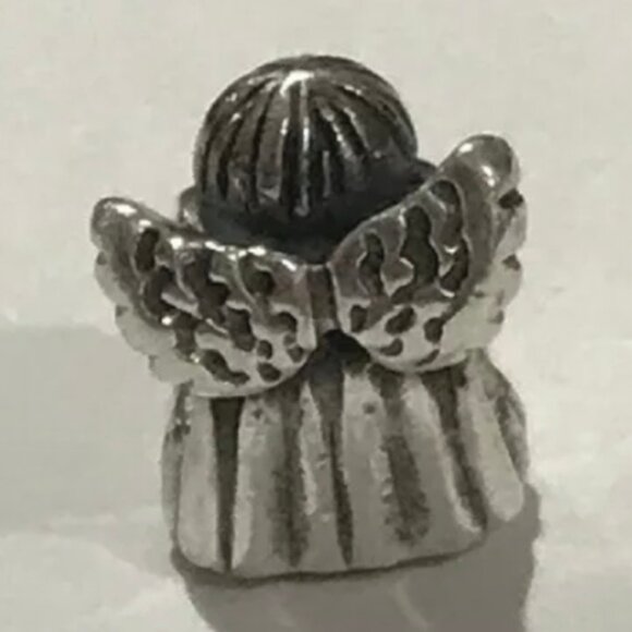 Winged Angel of Hope Charm Vintage Pandora in 925 Sterling Silver - Picture 7 of 7